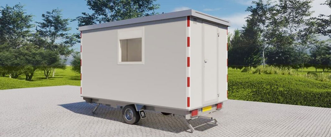 Schaftwagen voorbeeld van Klein Units landscape afbeelding