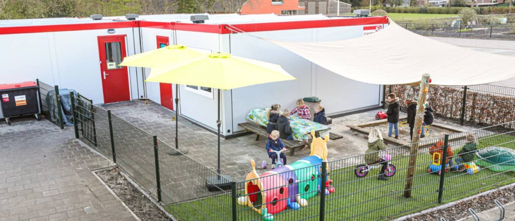 Spoedlocatie voor een kinderopvang dankzij onze flex units