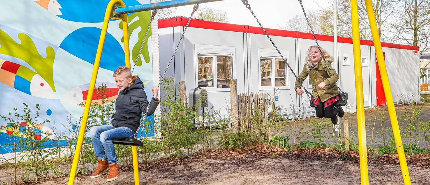 Buiten met het frisse scholenbeleid